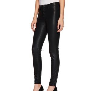Blank NYC Black Coated Skinny Jeans